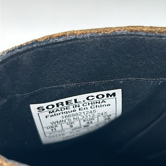 Sorel Dark Brown Leather/Suede Chukka Boots Booties Shoes **Size 11** 🌸🌸 - Picture 7 of 8